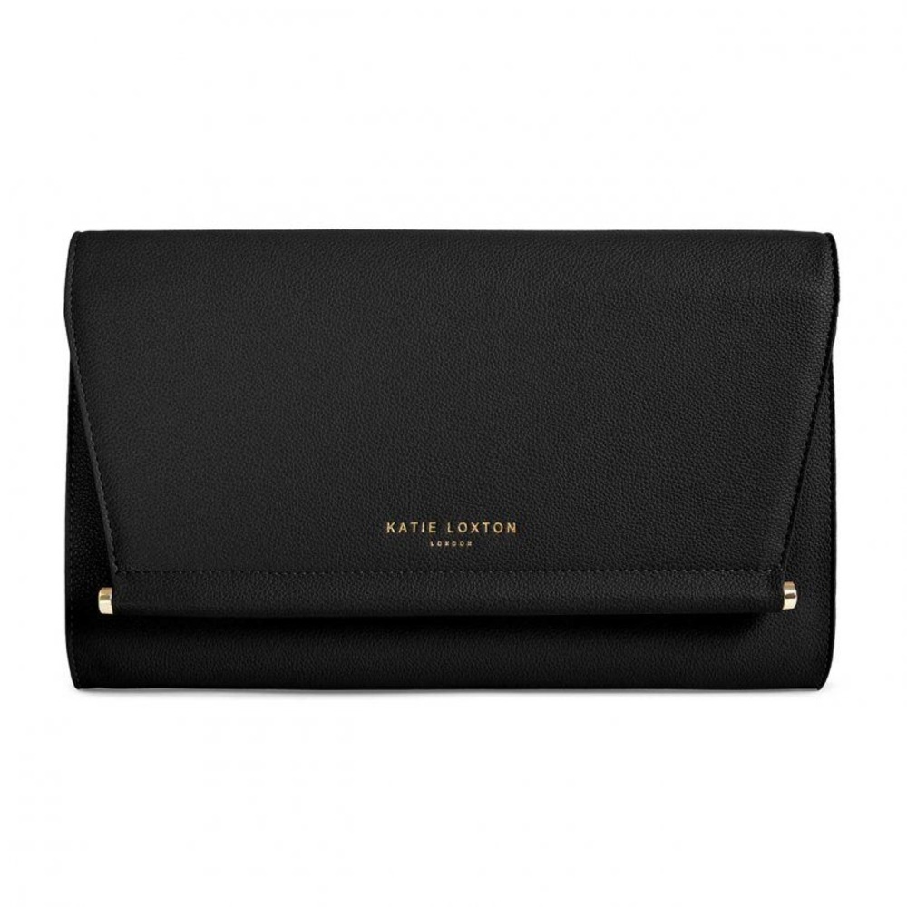 Katie Loxton Women's Ava Leather Envelope Clutch Evening Handbag Purse One Size